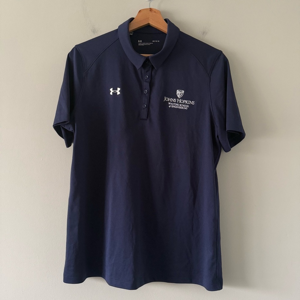 Under Armour Johns Hopkins‎ Whiting School of Engineering Polo Womens Large